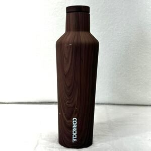 CORKCICLE‎ Canteen Walnut Wood Stainless Steel Insulated Tumbler 16 oz.